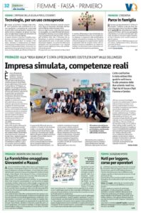 Articolo simulimpresa Vita Trentina